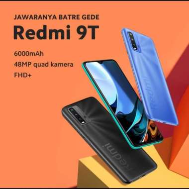 Jual Promo - Xiaomi Redmi Note 9 Smartphone - Black [128