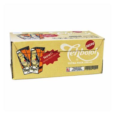 Jual Sosro Teh Botol Tetra Pack [250 mL/box] Online 