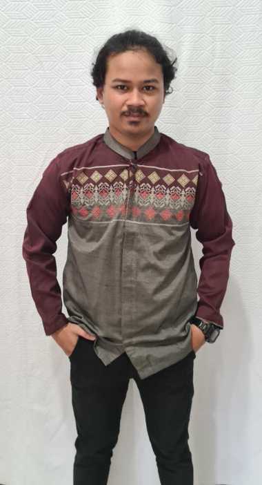 Jual Baju Koko Katun Warna Hijau Mint Model Terbaru - Harga Murah