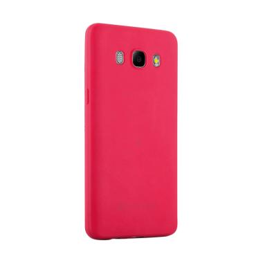 Jual Lize Design Case Slim Red Matte Silikon Casing for 