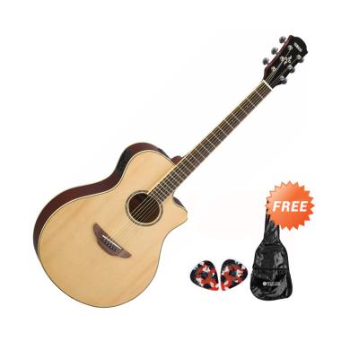 Jual Yamaha APX600 Gitar Akustik Elektrik - Natural + Free 
