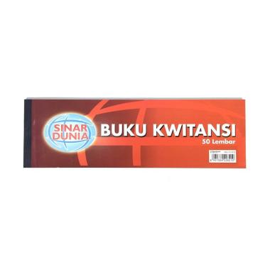 Sinar Dunia Buku Kwitansi Besar Putih