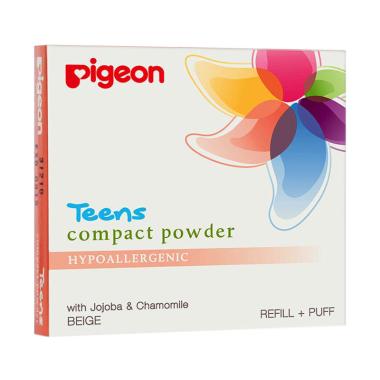 jual pigeon hypoallergenic compact powder beige 20 g refill harga kualitas jual pigeon hypoallergenic compact powder beige 20 g refill harga kualitas