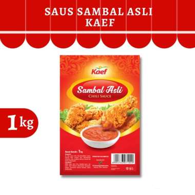 Saus Sambal Asli Kaef 1 kg