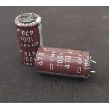 Elco Capacitor 470uf 100v KMF - Original