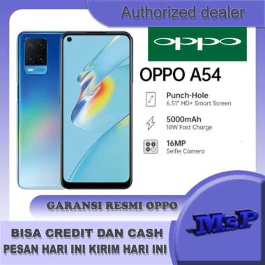 Jual Oppo A54 Ram 6 128 Berapa Model Warna Original, Murah & Diskon