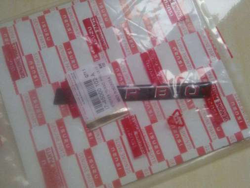 Emblem Stiker Turbo Panther Chrome
