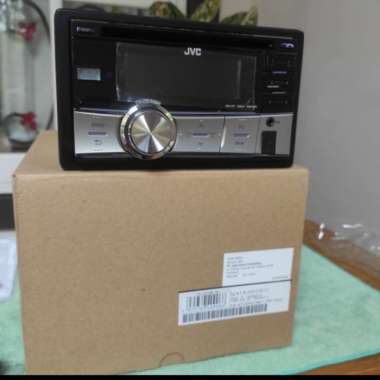 Head Unit JVC Tape Mobil Double Din JVC  - R500 USB Aux In 100 % ORIGINAL Multicolor