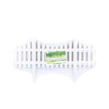 Set Pagar Taman Plastik Wlk-045 5 Pcs - Putih