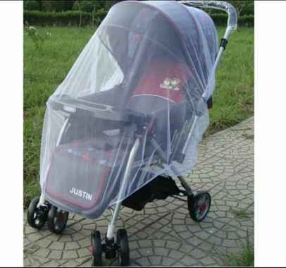 Kelambu bayi jaring anti nyamuk untuk stroller bayi