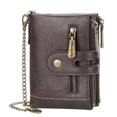 BAELLERRY D3226 Dompet Pria   Dompet Pendek pria Bahan Kulit PU Leather Premium dompet baellery domp