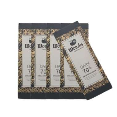 Cokelat Batang Coklat Couverture Dark Chocolate 70 % Cocoa Wondis Lokal Kulon Progo Jogja 80 g
