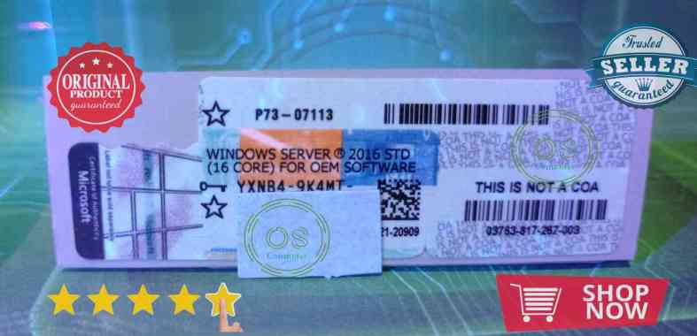 Jual Microsoft Windows Server 2016 Asli Original Murah - Harga Diskon ...