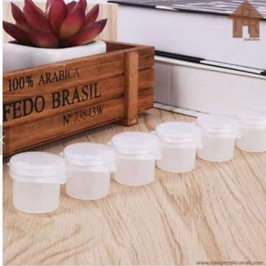 Empty Pot Strip | Pot Cat Plastik Renteng - 6 X 5ml.