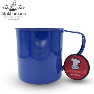COOKMASTER MUG CAMPING COFFEE GELAS CAMPING STAINLESS STEEL 600 ML