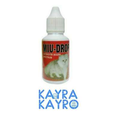 Miu-Drop Cat 30 mL - Antibiotik Kucing