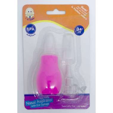 BAYIe - Sedotan Ingus Bayi Anak + Pembersih Telinga (2 in 1) IQ BABY/ Pembersih Hidung Bayi Anak PIN
