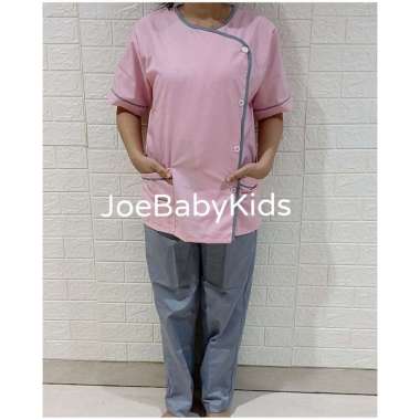 Jual Baju Suster Panjang batik / Seragam suster ce   lana panjang di