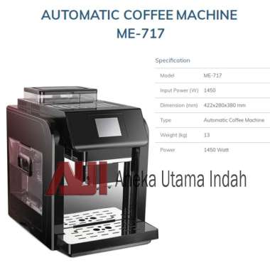 MEROL ME-717 ONE-TOUCH CAPPUCINO MACHINE /MESIN PEMBUAT KOPI CAPUCINO