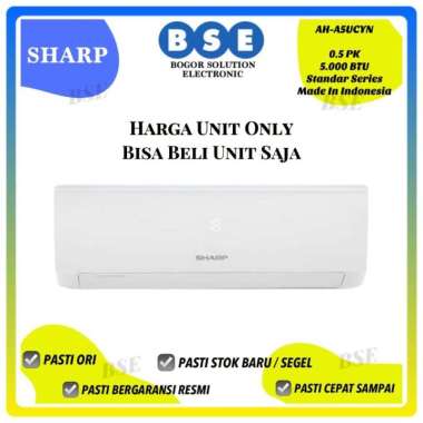 SHARP AC 0.5 PK | AC STANDAR 0.5PK | AH-A5UCYN | AHA5UCYN 340 WATT