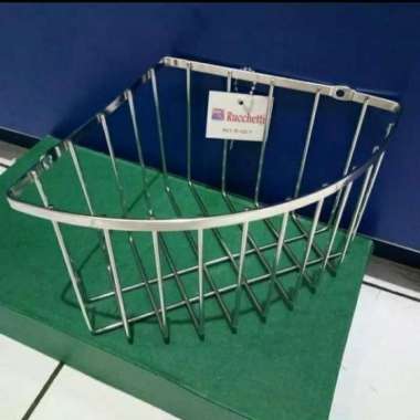 Rak sudut Stainless / rak sabun sudut Stainless