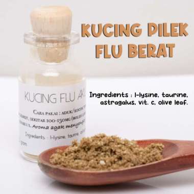 OEM Vitamin Kucing Flu Berat & Pilek