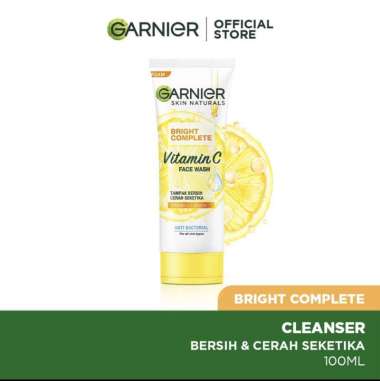 garnier bright complete vitamin c face wash review