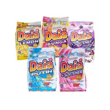 Daia Sabun Cuci Pakaian Deterjen 800G All Variant Violet-Ungu