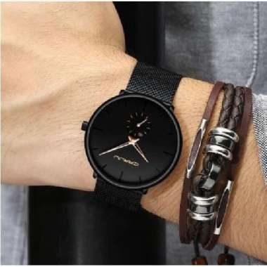 CRRJU Watch Women Men Watch Top Brand Luxury Famous Jam Tangan CRRJU B