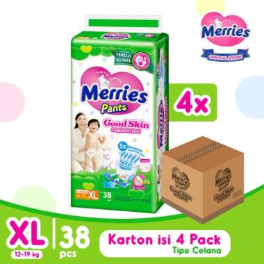 Jual Merries Good Skin Xl 38 Karton Termurah - Harga Grosir Terupdate ...
