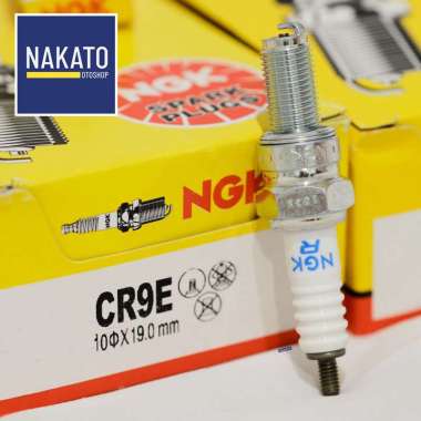 Busi Motor NGK CR9E Yamaha R15 R25 MT25 Xabre ZX6R Pulsar 220 silver