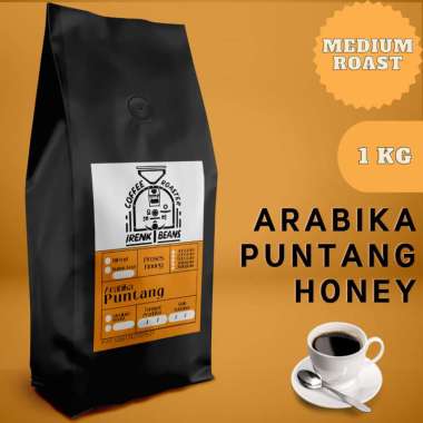 Kopi Arabika Puntang Honey 1000g Biji Bubuk Biji Kopi