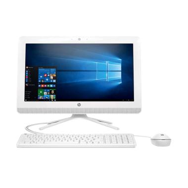 Jual HP 20-C005D PC All In One - Putih [AMD E2-7110/ 4GB/ 500GB/ 19.45