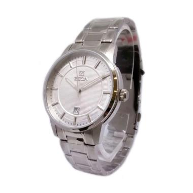 Jual Zeca Analog Tali Rantai Jam Tangan Pria 550045