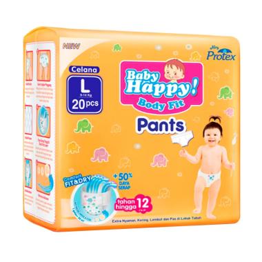 Jual Baby Happy Pants Popok Bayi [Size L/20 pcs] Online
