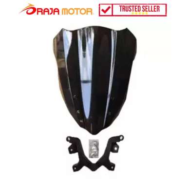 TGP Visor Honda CB 150R dan CB 150R SE - Hitam - RAJA MOTOR Jual Aksesoris Variasi Sepeda Motor hita
