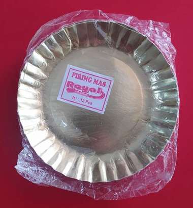 Piring Kertas Piring Kue Piring Kue Ulang Tahun Piring Pesta Kertas ( 12 Pcs )