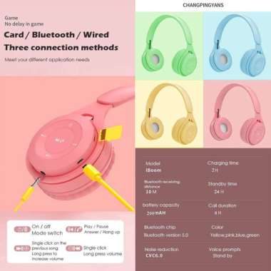 Jual Headphone Bluetooth Dan Kabel September 2022 Berkualitas, Tahan