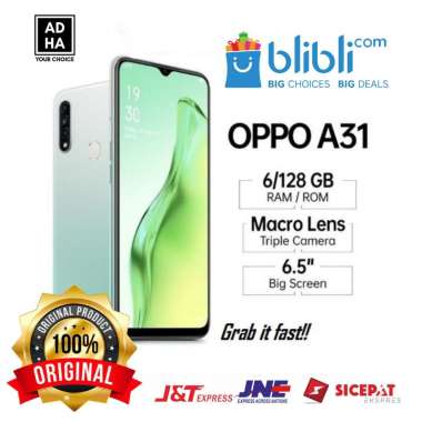 Oppo    A31 - Spesifikasi & Harga Terbaru September 2021 | Blibli