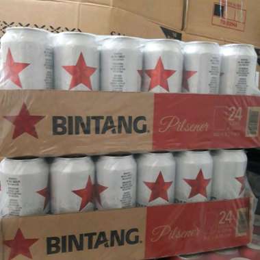 Jual Beer Bintang 500 Ml X 24 Can Via Jne Murah - Update Harga Grosir Hari Ini | Blibli