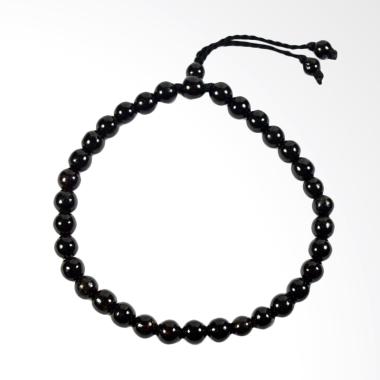 Jual ICBEADS Tasbih Akar bahar Gelang Wanita - Hitam