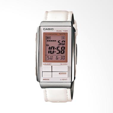 jual casio la 201wbl 7adf tali kulit digital jam tangan jual casio la 201wbl 7adf tali kulit digital jam tangan