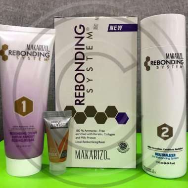 Jual Rebonding System Hair Straightening Dry Damaged Hair Termurah