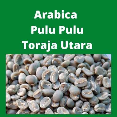 Toraja Koffie Arabica Toraja PuluPulu Spesiality G1 Green Bean