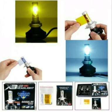 Jual Headlamp Led X3 H4 Mobil Terbaru Dengan Harga Terbaik Di 2022 | Blibli