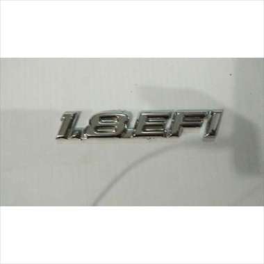 Emblem Logo Sticker Tempelan Tulisan 1.8 EFI Kijang 7K Kapsul 8.4 cm