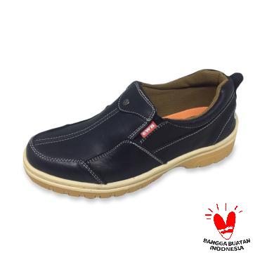 Jual EWN Sepatu Kulit Asli Pria - Hitam Murah April 2020