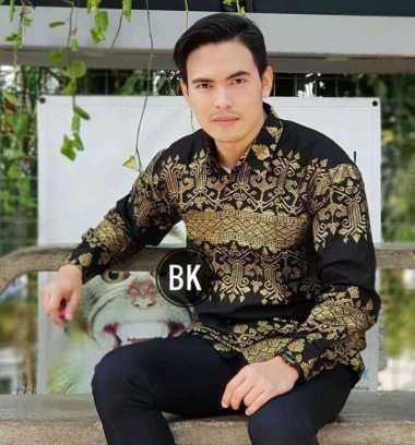 Kemeja Batik Pria | Kemeja Batik Lengan Panjang | Baju Batik Pria | Baju Atasan Pria | Baju Batik Pe