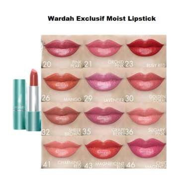 Wardah Exclusive Moist Lipstick Lengkap Harga Terbaru November 2022