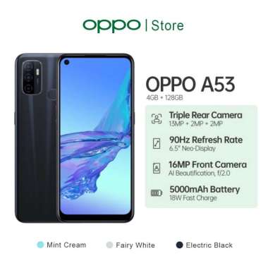 Jual Spesifikasi Oppo A53 Ram 4 128 Gb Juli 2022 - Garansi Resmi